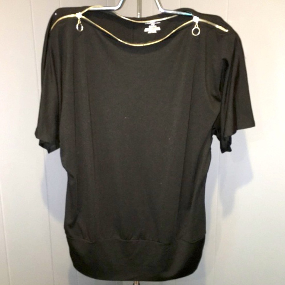 Lane Bryant Zipper neckline top size 18/20